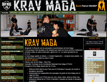 Tablet Screenshot of kravmagaparis.net